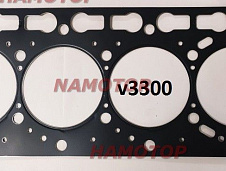 Прокладка ГБЦ KUBOTA V3300 / V3600 1C020-03310. 1C020-03600. metal Japan